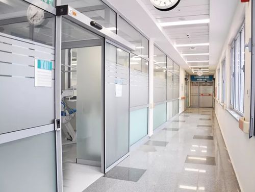 Porta de segurança - STA 21 - record portes automatiques - para hospital / de correr