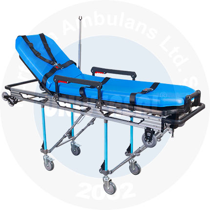 Carro-maca de transporte - KS001 - KURTARAN AMBULANS - para ambulâncias / manual / com altura regulável