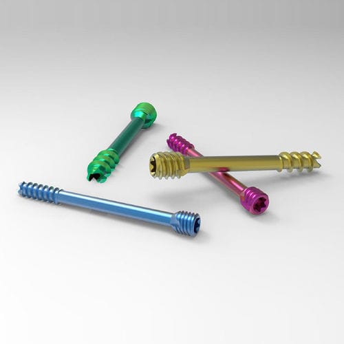 Parafuso de compressão óssea para mão - NORMMED Medical Devices - canulado / metálico