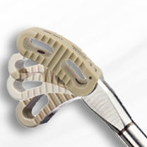 Espaçador intervertebral lombar - Rampart™ T - Spineology - via transforaminal