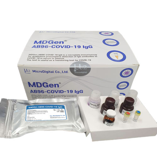 Kit de teste de COVID-19 - MDGen AB96 - MicroDigital Co., Ltd. - de imunidade / de IgG / de SARS-COV-2