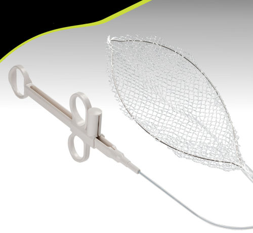 Cesta extratora de corpos estranhos do esófago - SwirlNet™  - Endo-Therapeutics - em tela