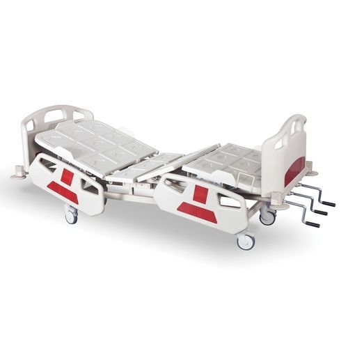 Cama para hospital - MYS-503N4 - Meyosis - manual / de altura regulável / com rodízios