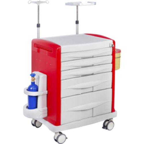 Carrinho hospitalar - MYS-728N - Meyosis - de emergência / de medicamentos / para dispositivos médicos