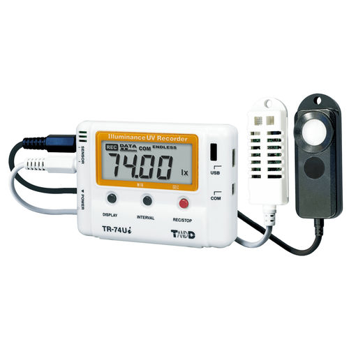 Registrador de dados de temperatura - TR-74Ui - T&D Corporation - de umidade / de luz / USB