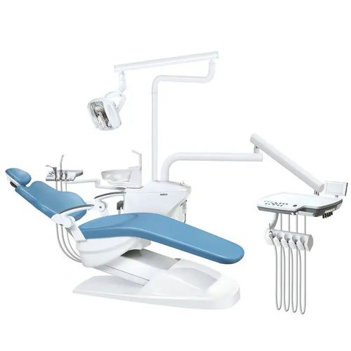 Conjunto odontológico com cadeira de acionamento elétrico - FD-S610 - Hunan Fude Technology - com monitor / com luz LED