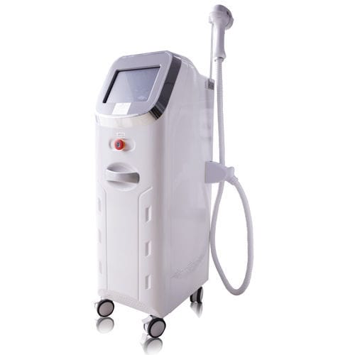 Aparelho de depilação a laser - Hunan Fude Technology - cristalino / com carrinho / de picossegundos