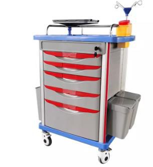Carrinho de emergência - CQ-02 - Hunan Fude Technology - para cilindros de oxigênio / em aço inoxidável / em alumínio