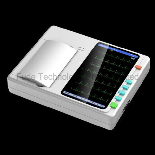 Eletrocardiógrafo para ECG em repouso - Hunan Fude Technology - de 12 canais / digital / com impressora
