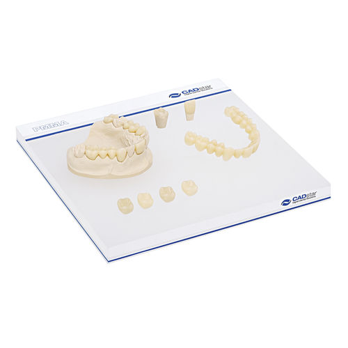 Material dentário em cerâmica - CADstar Ambarino - CADstar GmbH - para restauração dentária / para inlays dentários / para coroas dentárias