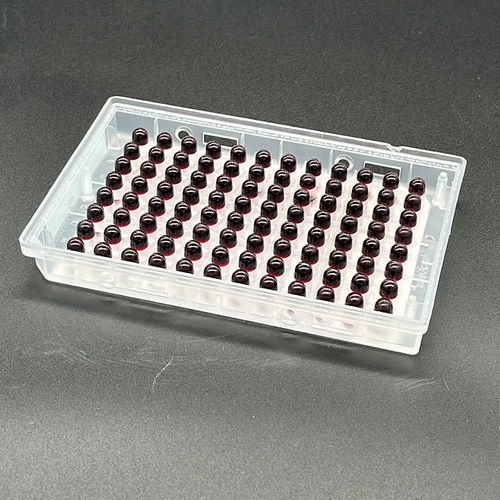 Microplaca para diagnóstico - Crystal Diagnostics - para laboratório / para pesquisa / com 96 poços