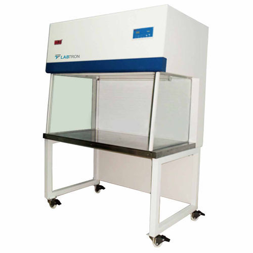 Capela estéril de laboratório - LHCB-A10 - Labtron Equipment - compacta / com rodízios / HEPA