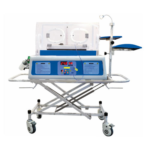 Incubadora neonatal de transporte - INC-TRP - SS TECHNOMED - com rodízios