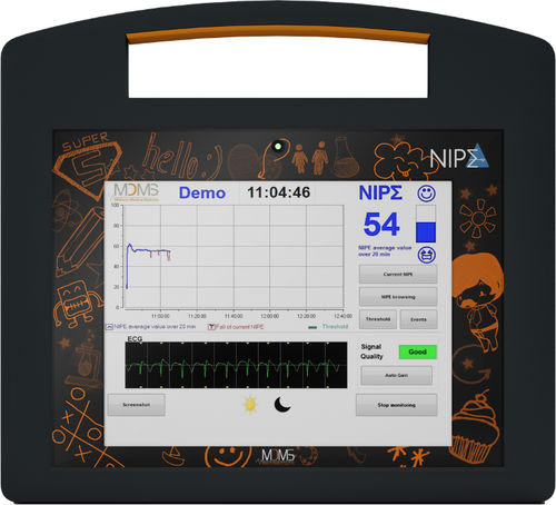 Monitor de paciente NIPE - NIPE MONITOR V1 - Mdoloris Medical Systems - de cabeceira / de dor / para cuidados intensivos