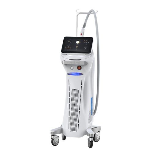 Laser para remoção de tatuagens - Q Switch - GoldenLaser - para rejuvenescimento da pele / Nd:YAG / com carrinho