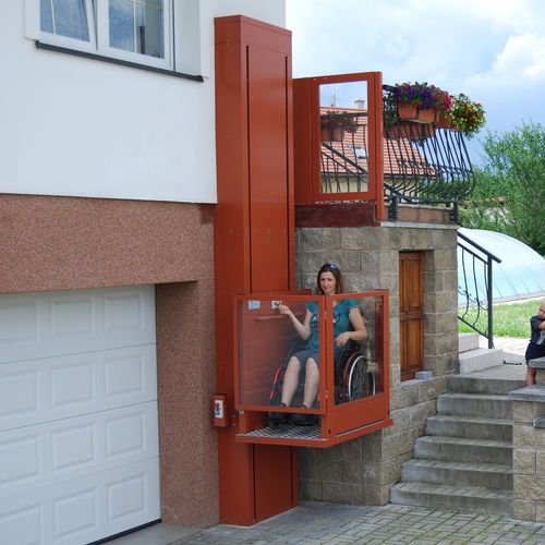 Elevador para pessoas com mobilidade reduzida - Alpin - Lehner Lifttechnik