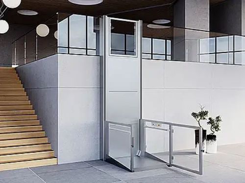 Plataforma elevadora de cadeira de rodas - Sigma - Lehner Lifttechnik - para instalação no piso
