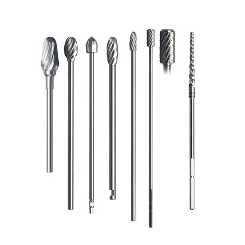 Fresa para ortopedia - L5130-016-050 - Shanghai LZQ Precision Tool - para artroscopia / em aço inoxidável