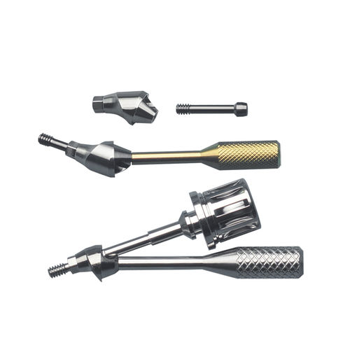 Tampa de cicatrização em titânio - Shanghai LZQ Precision Tool - em aço inoxidável / para pilares de implantes