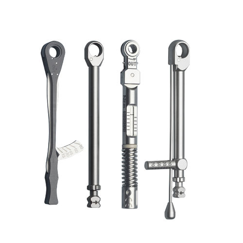 Chave para implantes dentários dinamométrica - 1.02 - Shanghai LZQ Precision Tool - regulável