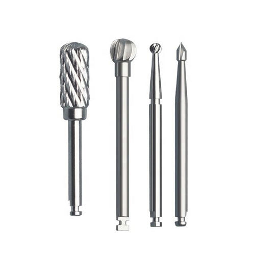 Fresa odontológica - Shanghai LZQ Precision Tool - em aço inoxidável / de corte / de rebarbar