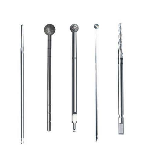 Fresa para cirurgia de ORL - LSI-004-1 - Shanghai LZQ Precision Tool - em aço inoxidável / resistente a altas temperaturas