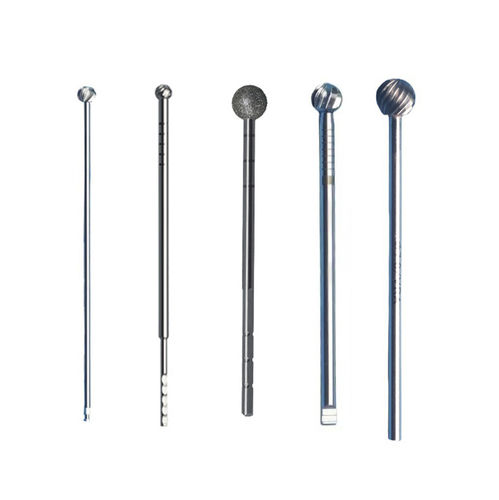 Fresa de ORL - LPDS-2DMS-06 - Shanghai LZQ Precision Tool - para neurocirurgia / para cirurgia da coluna vertebral / para cirurgia ortopédica