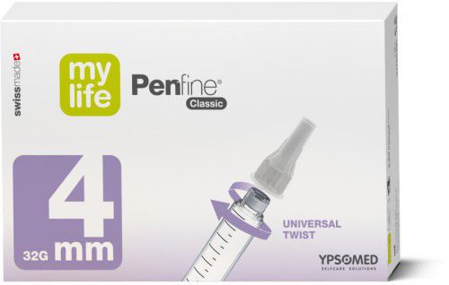 Agulha de insulina - mylife Penfine® Classic - MyLife - com dispositivo de segurança / para caneta