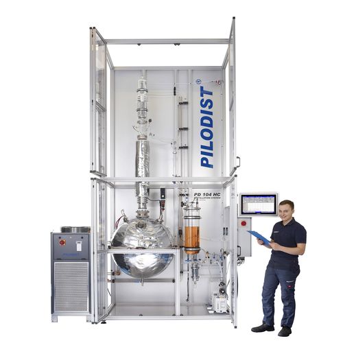 Sistema de destilação automático -  104 HC–200 L - Pilodist - com coletor de frações / personalizável / controlado por computador