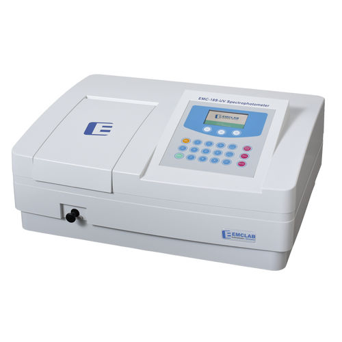 Espectrofotômetro de UV-Vis - EMC-18S-UV - EMCLAB Instruments GmbH - de feixe simples / com lâmpada de arco de deutério / de tungstênio