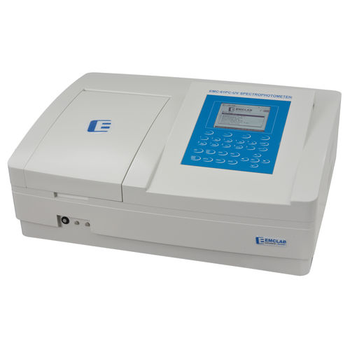 Espectrofotômetro UV-visível - EMC-61PC series - EMCLAB Instruments GmbH - para controle da qualidade / de duplo feixe / com lâmpada de arco de deutério