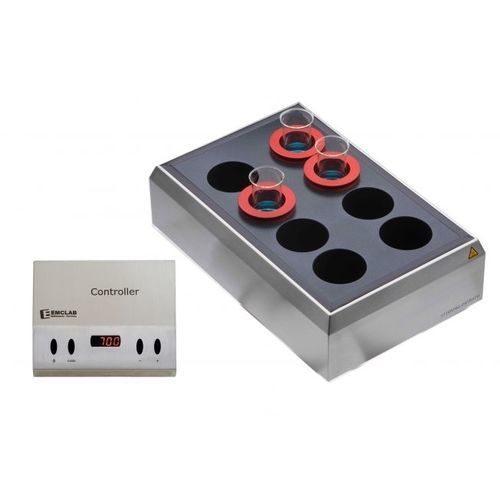 Termobloco digital - EMCLAB Instruments GmbH - com agitação / de bancada / Erlenmeyer
