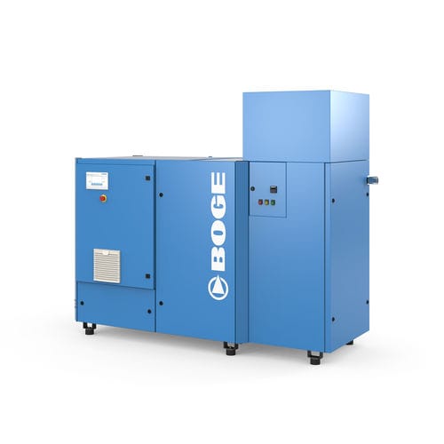 Compressor hospitalar - SF 60-3 bluekat	 - BOGE FRANCE - de parafuso / com rodízios / para 1 consultório