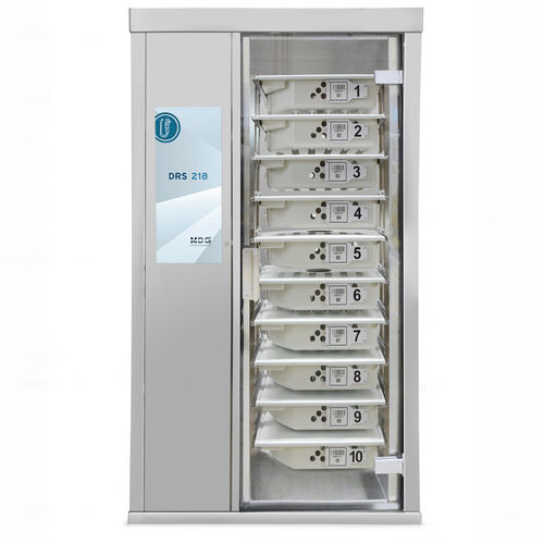 Armário para secagem - DRS-218/S/VP-TV™ - MDG Engineering - aquecedor / de reprocessamento / para instrumental