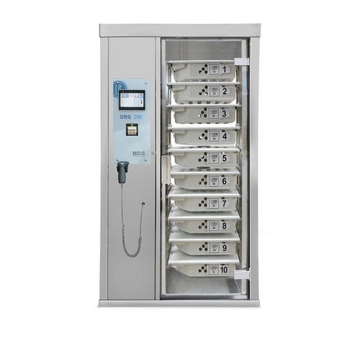 Armário para secagem - DRS-218P/S/VP	 - MDG Engineering - aquecedor / de reprocessamento / para endoscópio