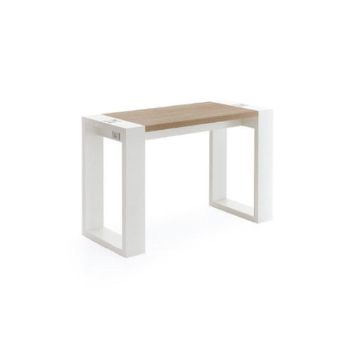Mesa de trabalho - Living - Vismara - retangular / modular / com gavetas