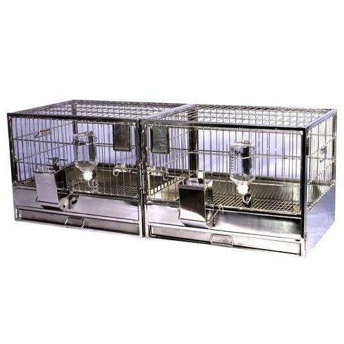 Jaula para experimentação animal para coelhos - RBB-S-01 - Orchid Scientific and innovative India Pvt Ltd - modular / em aço inoxidável