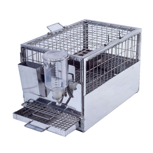 Jaula para experimentação animal para porquinhos-da-índia - GPS-S-01 - Orchid Scientific and innovative India Pvt Ltd - modular / em aço inoxidável