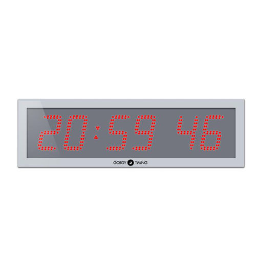Relógio digital - LEDI® 12S outdoor - Gorgy Timing SAS - para estabelecimento de saúde / de sincronização