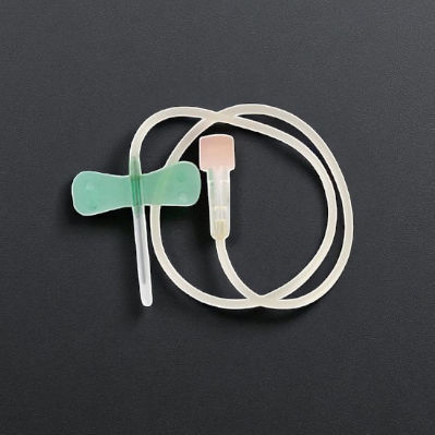 Agulha para coleta de sangue - Butterfly Needle 21G - Cemil Has Medical - com aletas / estéril / 21G