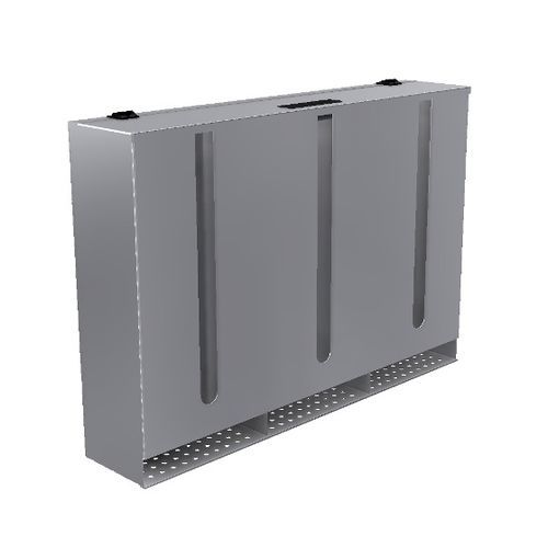 Dispensador de luvas - GDS-8760 - Palbam Class - de parede / em aço inoxidável