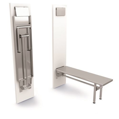 Banco longo para sala limpa - GB1250 - Palbam Class - dobrável