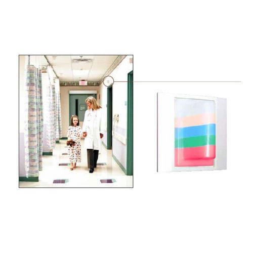 Luminária de sinalização de chamada de enfermagem - L series - Intercall Systems - para iluminação / de LED / de parede