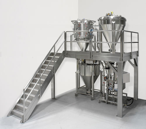 Sistema de micronização com jato de ar - MC DecJet® 300 - Dec Group - para produção / para a indústria farmacêutica / para espaço confinado
