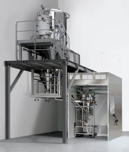 Sistema de micronização com jato de ar - MC DecJet® 400  - Dec Group - para produção / para a indústria farmacêutica / para espaço confinado