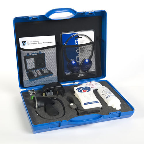 Doppler veterinário para pesquisa com animais - CAT+ - Thames Medical - portátil / para animais pequenos / com esfigmomanômetro