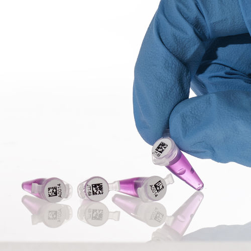 Etiqueta para tubos criogênicos - NitroTAG™  - GA International - para tubos PCR / para tubos de microcentrifugadora / para frascos