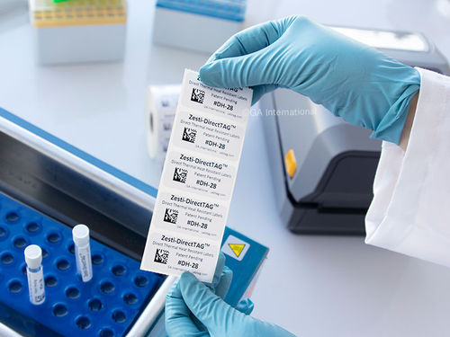 Etiqueta para tubos - Zesti-DirectTAG™ - GA International - resistente ao calor
