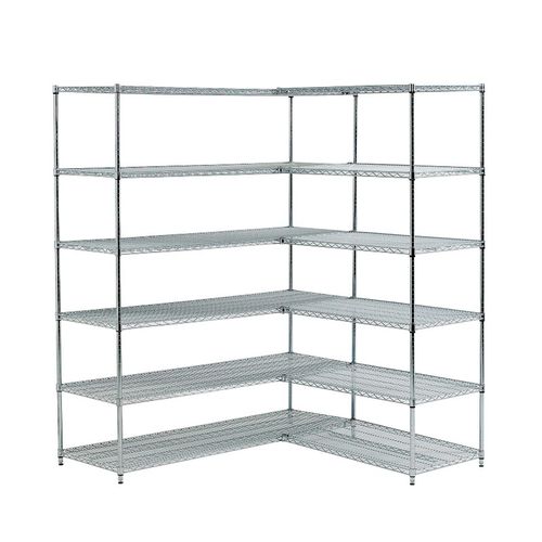Estante com 6 prateleiras - DI0022IN - MECHIN - de estrutura aberta / em aço inoxidável