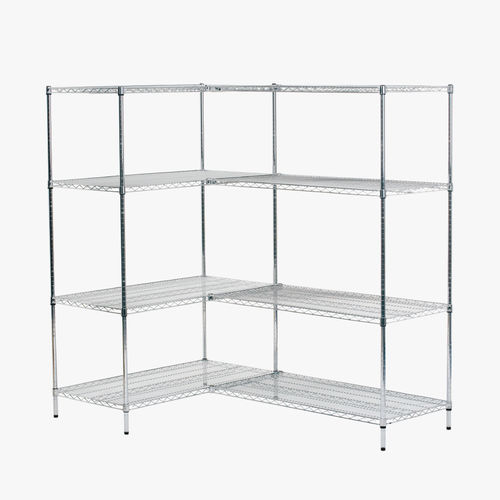 Estante modular - DI0014IN - MECHIN - de estrutura aberta / em aço inoxidável